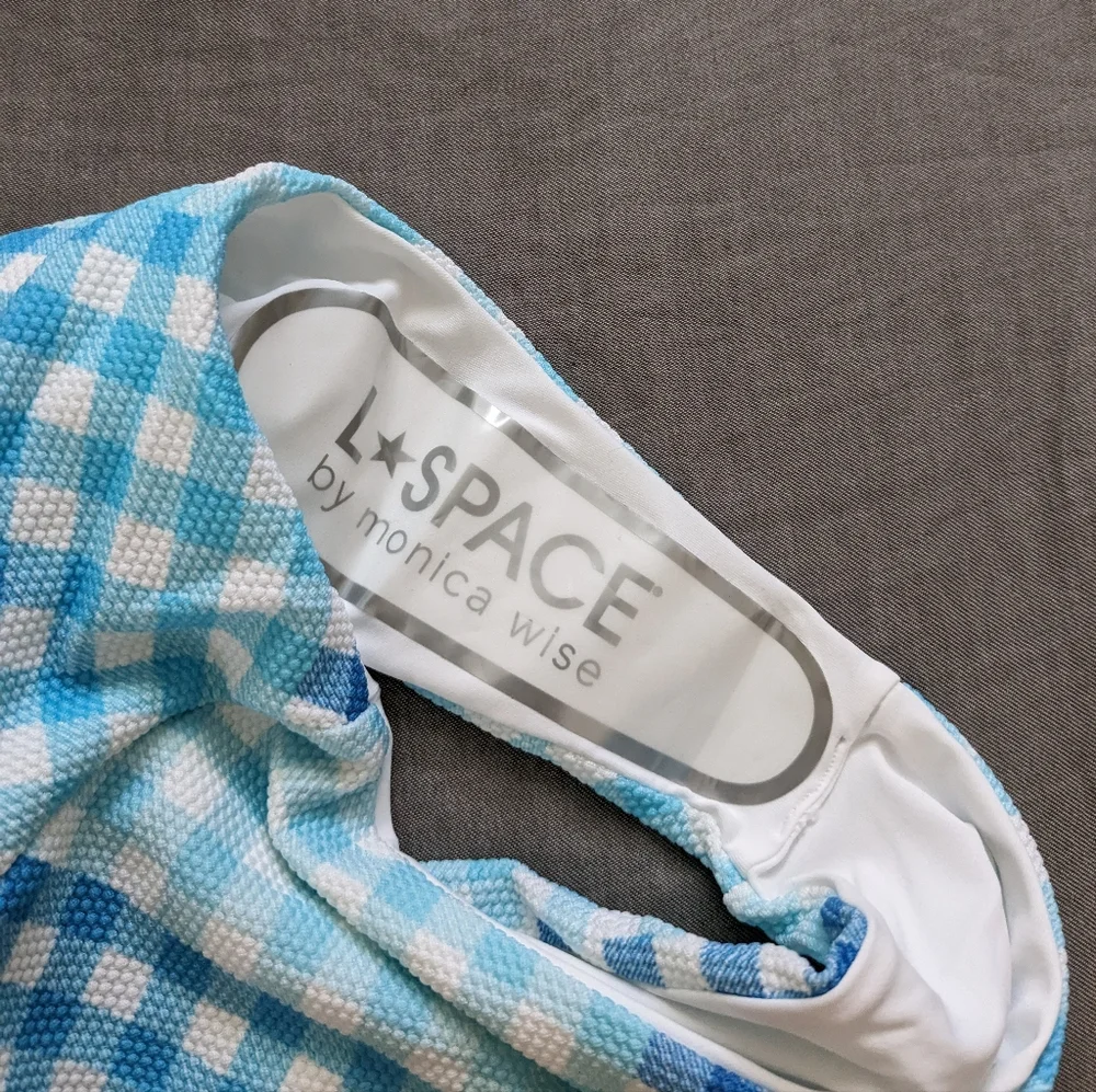 L*Space Brittany Bikini Top Portia Bottoms Picnic Plaid